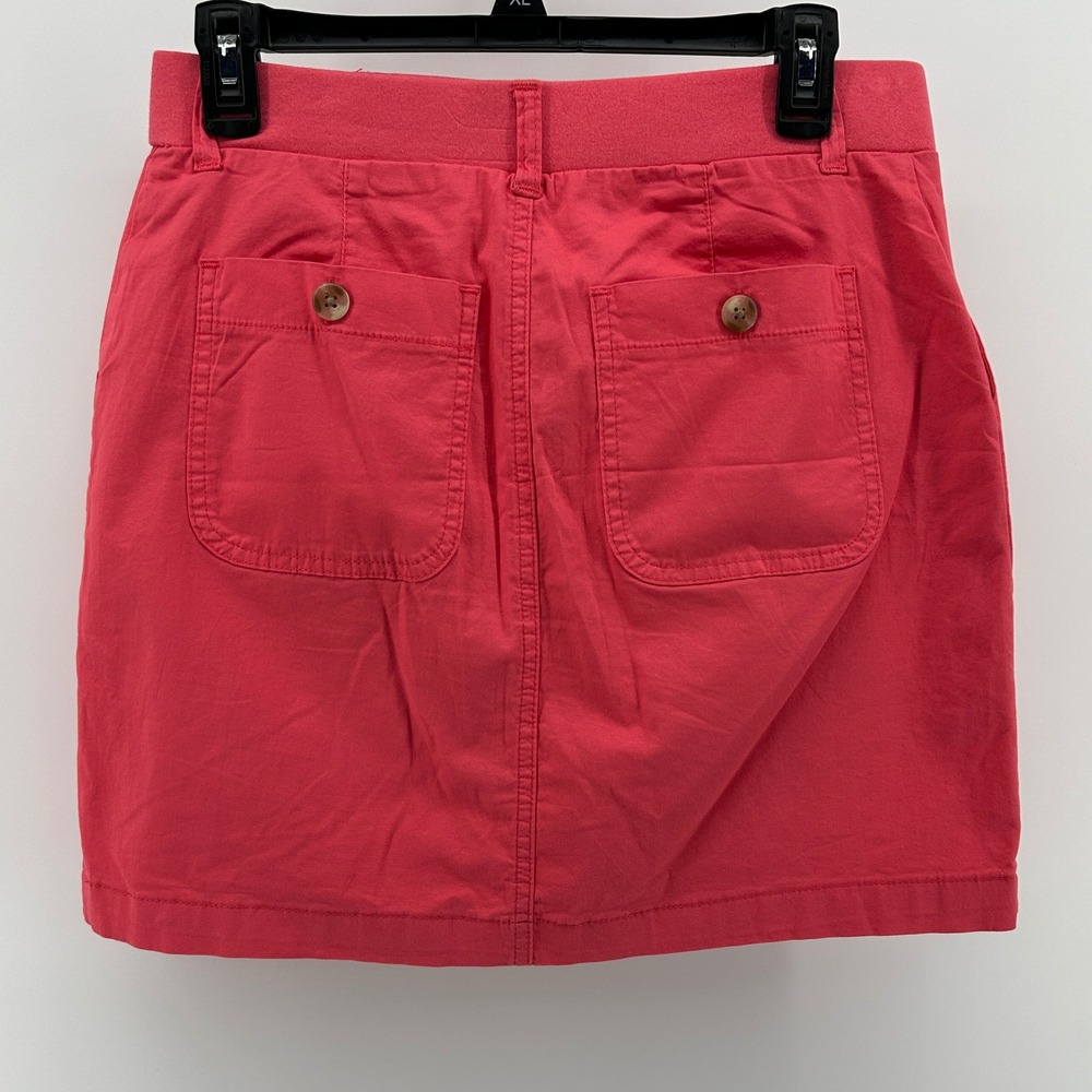 Lee Regular‎ Fit Skort Mid Rise Coral Pink Stretch 6M Utility Preppy Active Golf - Picture 8 of 10